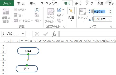 Excelでのフローチャートの書き方 株式会社米良太事務所